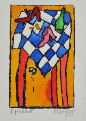 Poezenvrouw, gasbeton